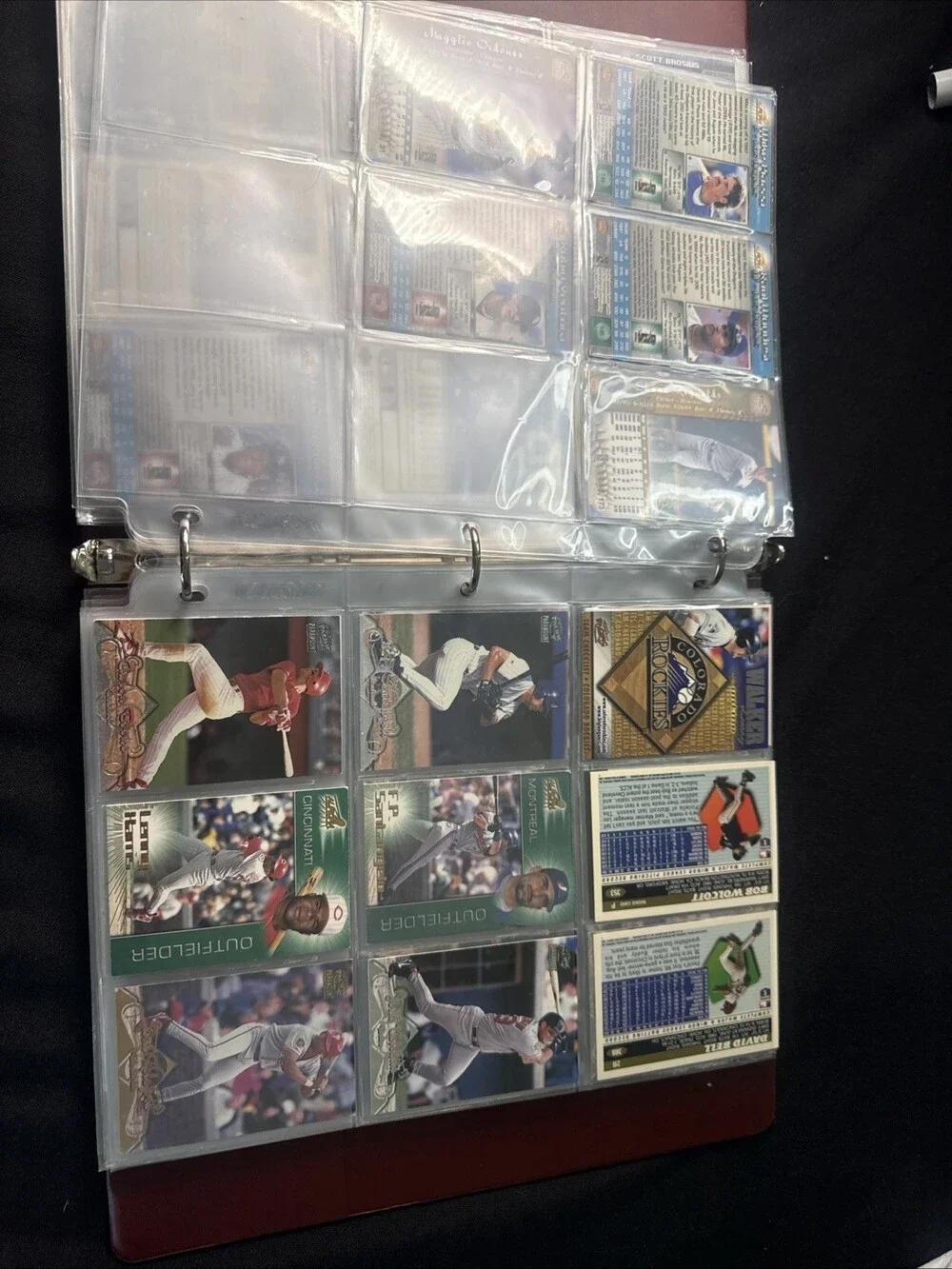 Baseball Card Lot Mint In Binder Since Early 2000s 100 Card Lot Hall Of Famers